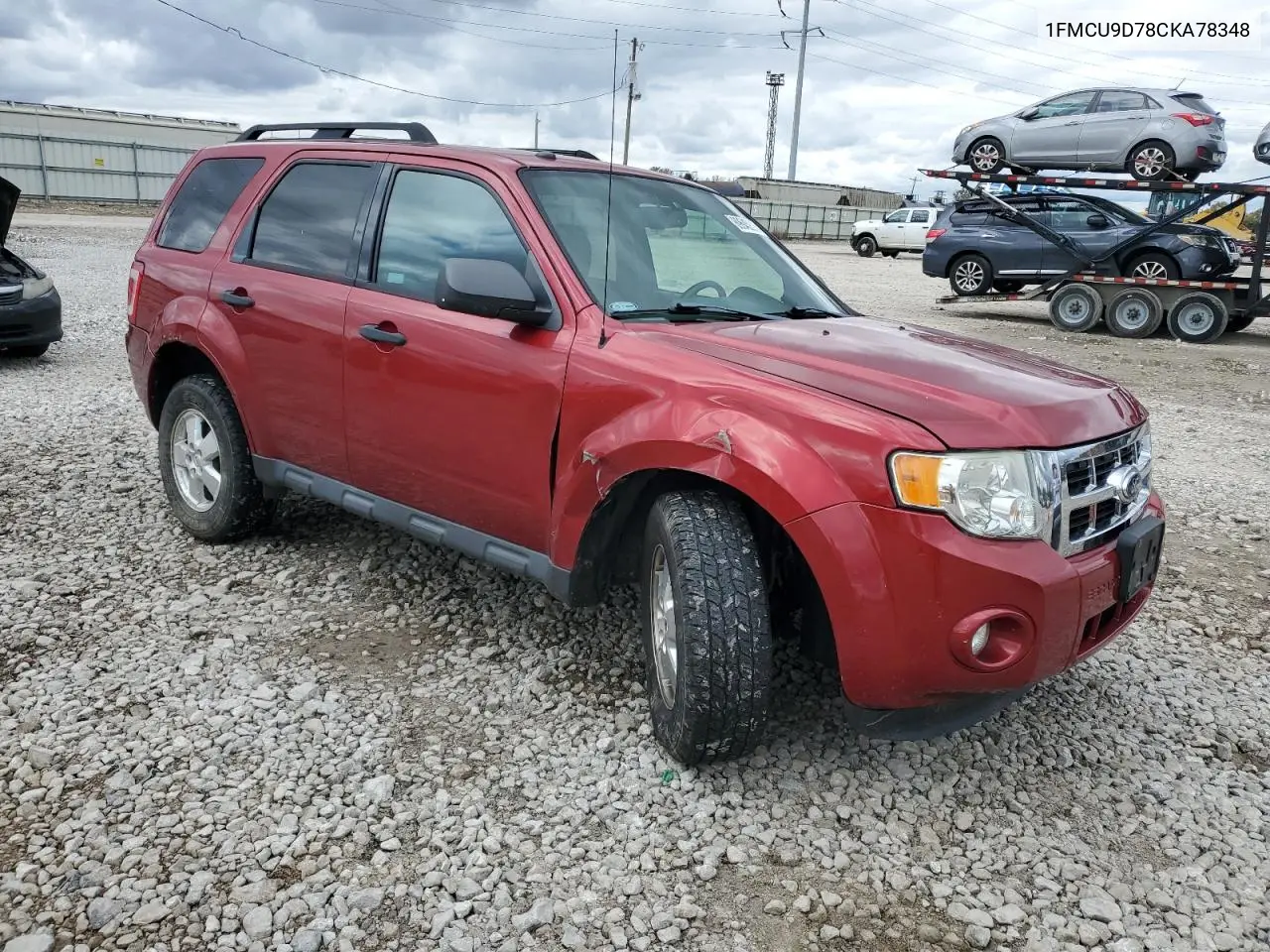 1FMCU9D78CKA78348 2012 Ford Escape Xlt
