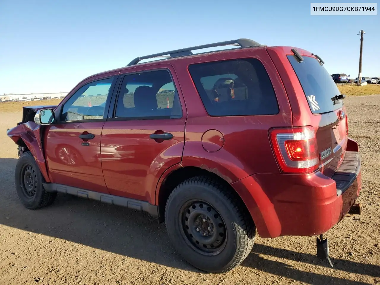1FMCU9DG7CKB71944 2012 Ford Escape Xlt