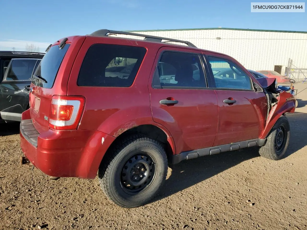 1FMCU9DG7CKB71944 2012 Ford Escape Xlt