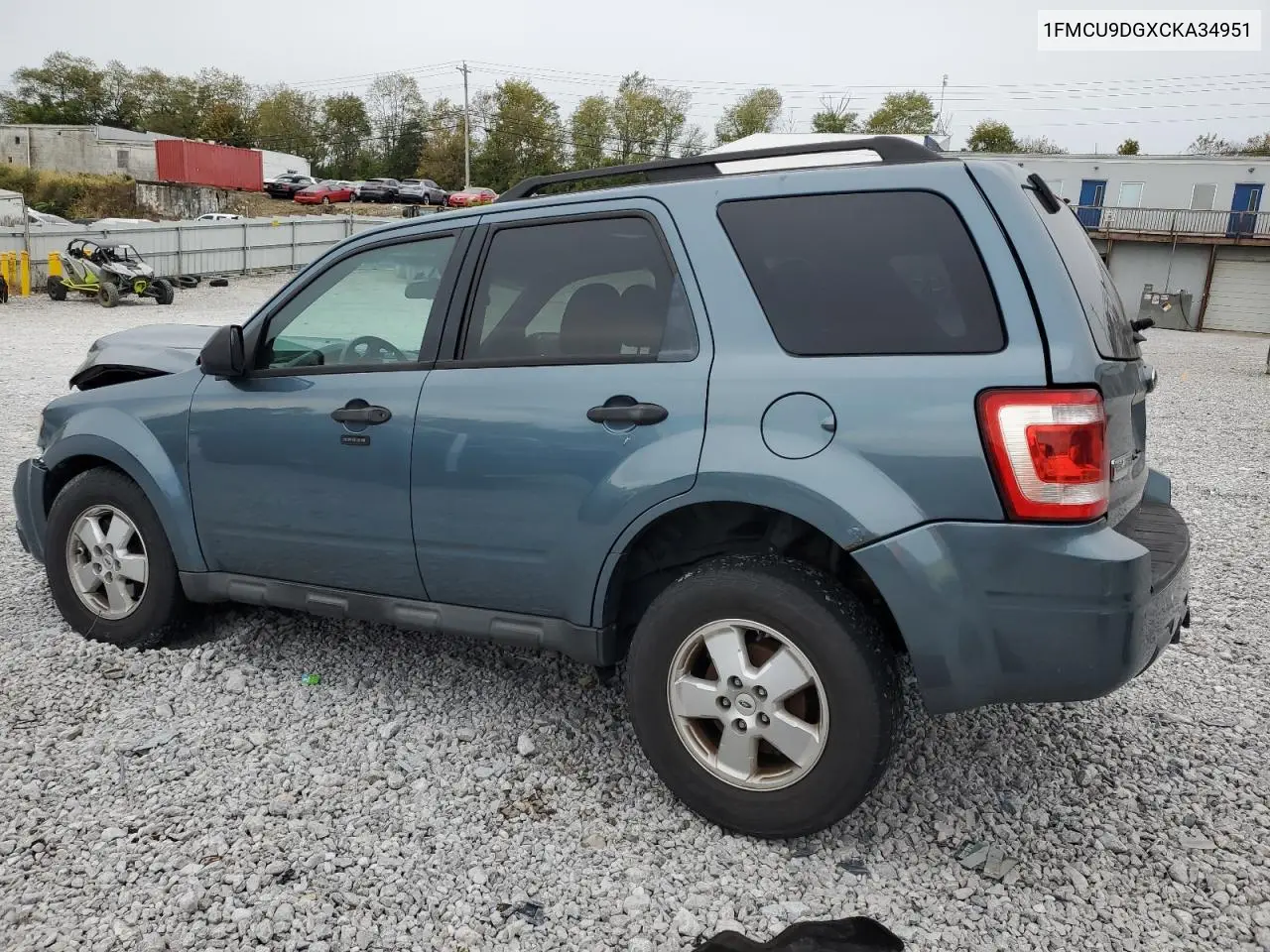 1FMCU9DGXCKA34951 2012 Ford Escape Xlt