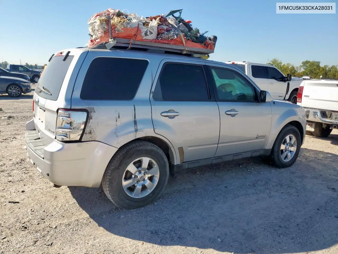 1FMCU5K33CKA28031 2012 Ford Escape Hybrid