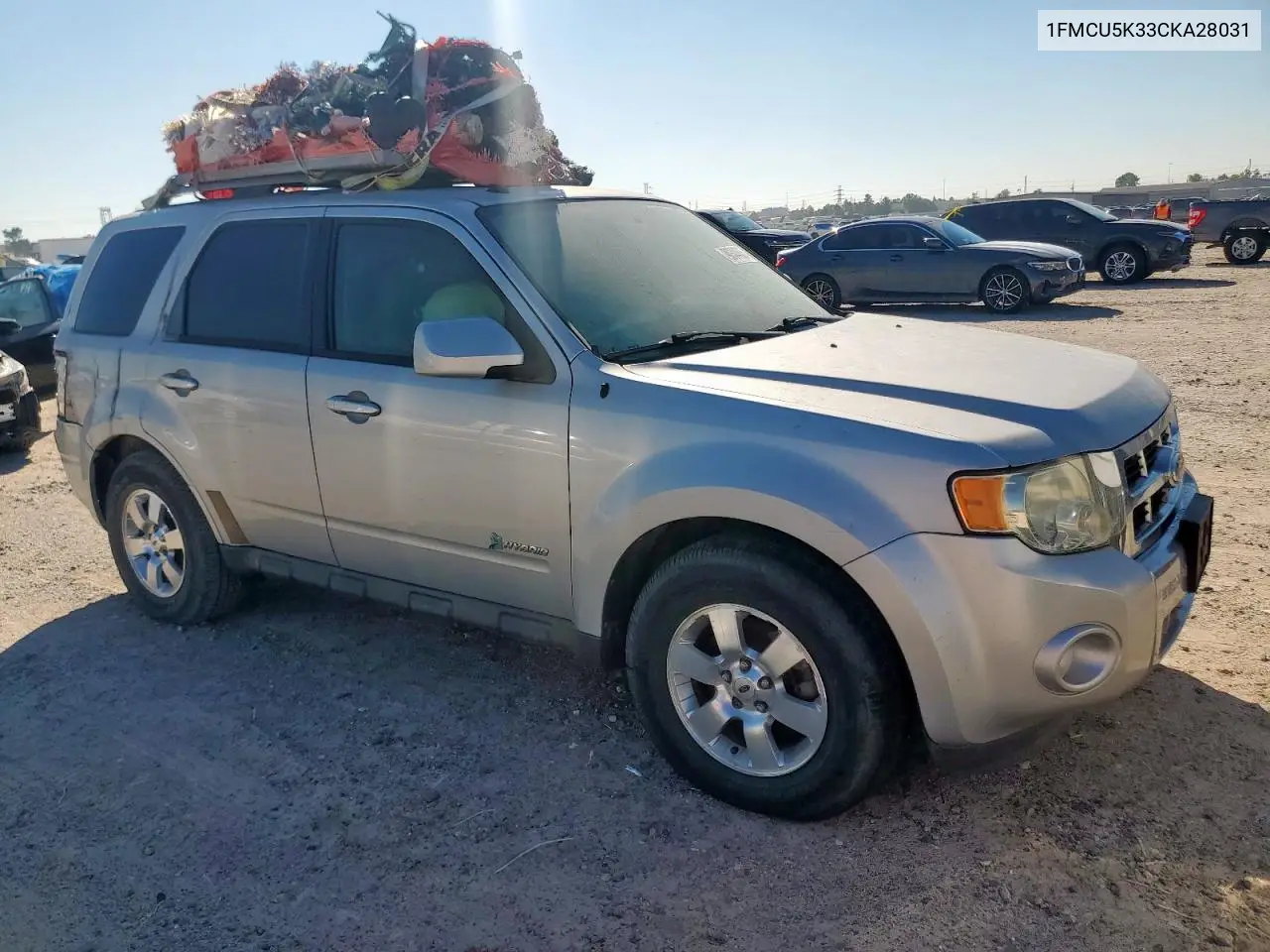 1FMCU5K33CKA28031 2012 Ford Escape Hybrid