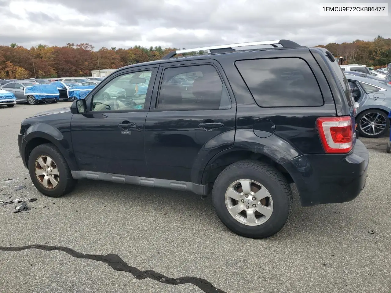 1FMCU9E72CKB86477 2012 Ford Escape Limited
