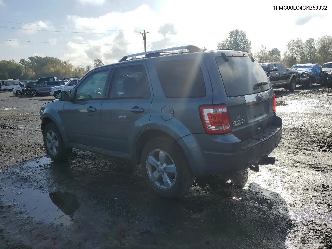 1FMCU0EG4CKB53332 2012 Ford Escape Limited