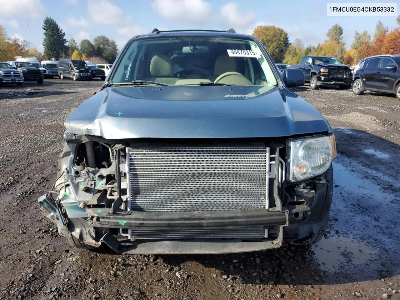 1FMCU0EG4CKB53332 2012 Ford Escape Limited