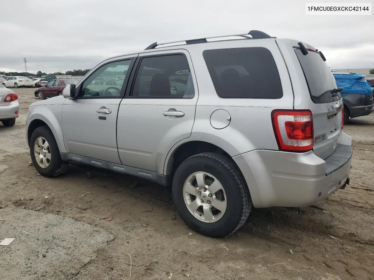 1FMCU0EGXCKC42144 2012 Ford Escape Limited