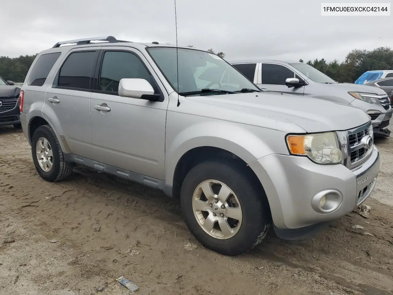 1FMCU0EGXCKC42144 2012 Ford Escape Limited