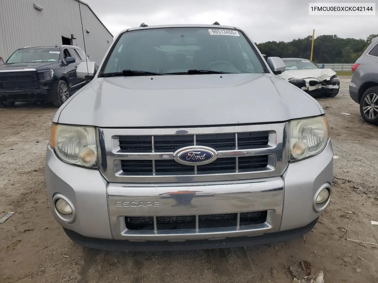 1FMCU0EGXCKC42144 2012 Ford Escape Limited