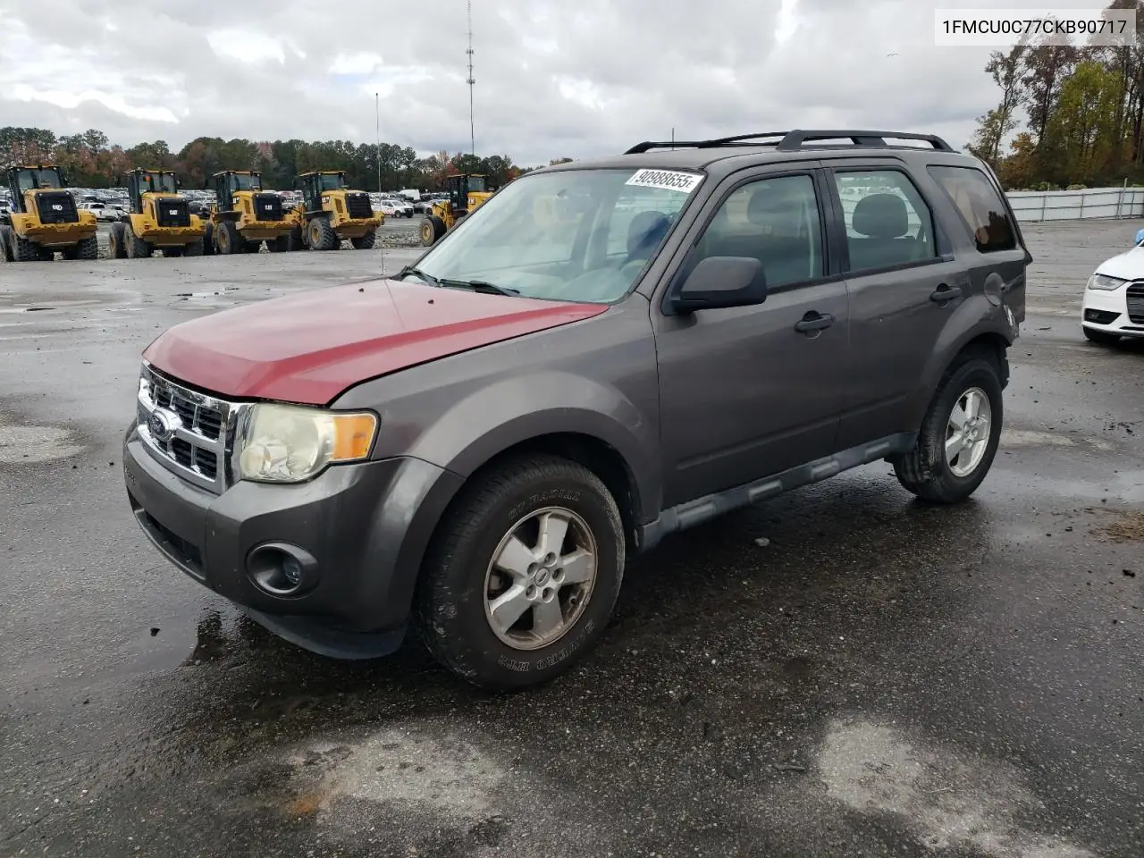 1FMCU0C77CKB90717 2012 Ford Escape Xls
