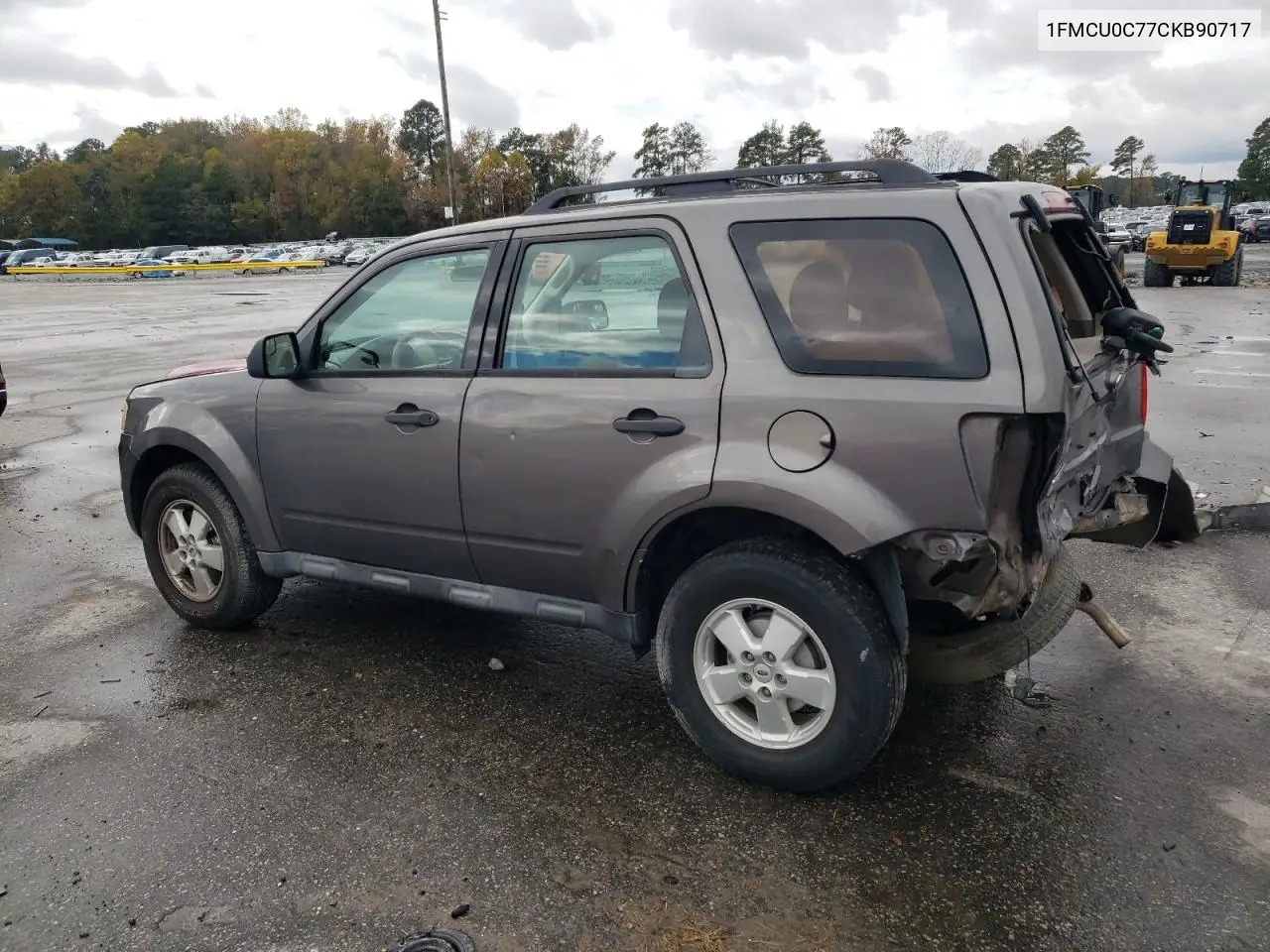 1FMCU0C77CKB90717 2012 Ford Escape Xls
