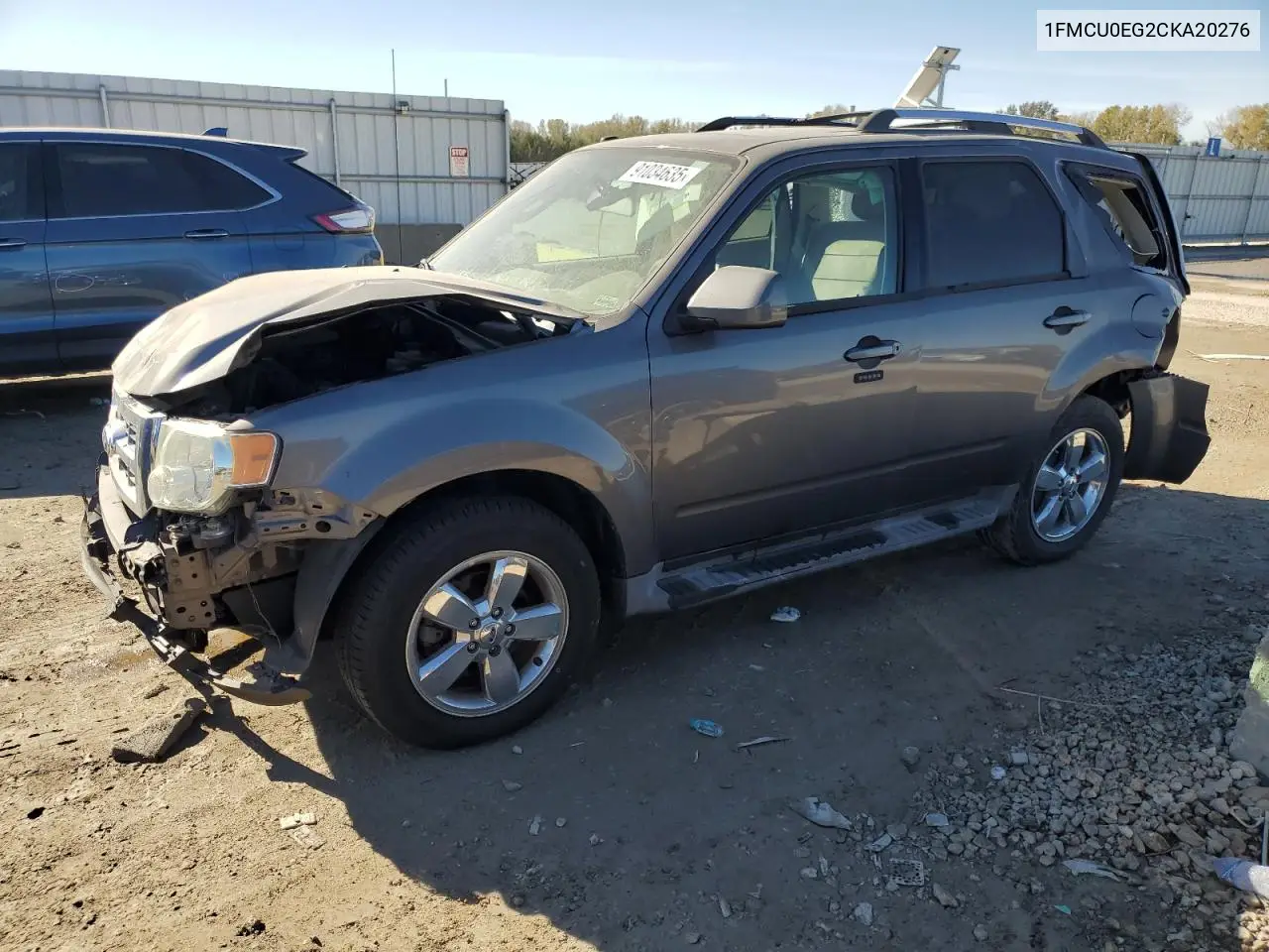 1FMCU0EG2CKA20276 2012 Ford Escape Limited