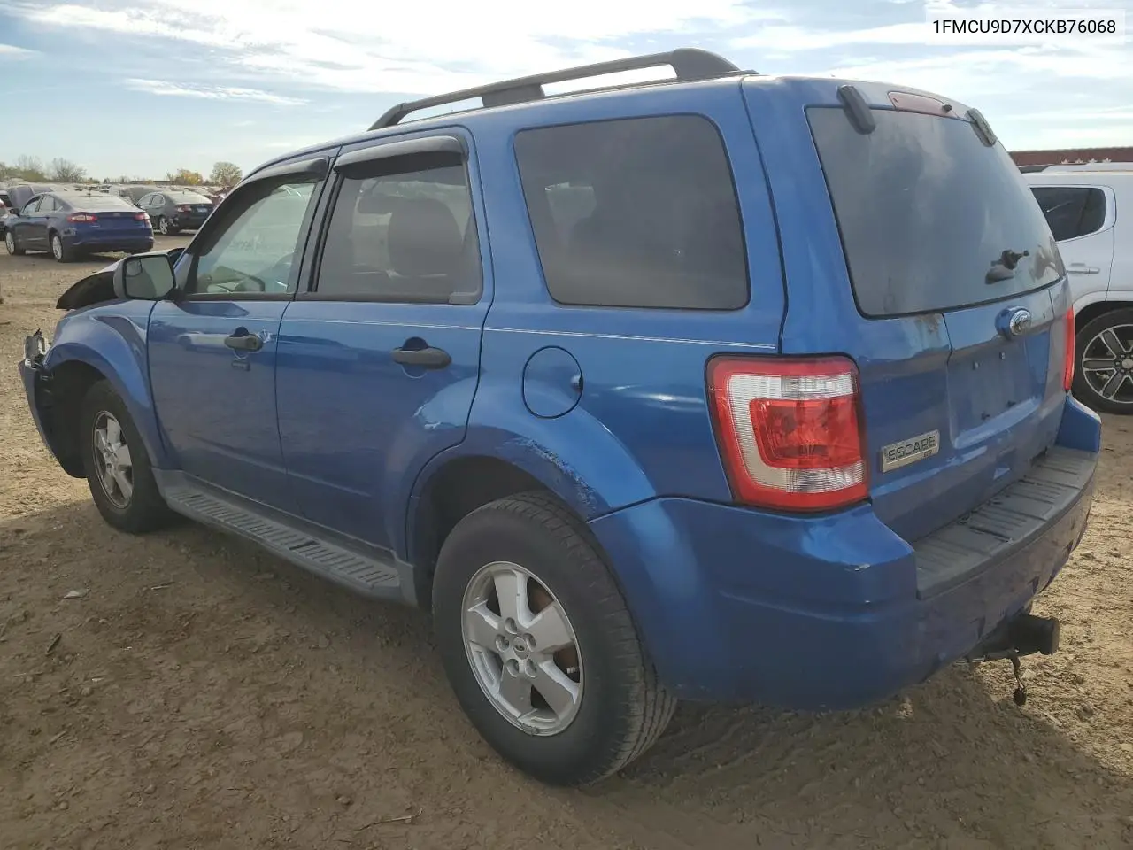 1FMCU9D7XCKB76068 2012 Ford Escape Xlt