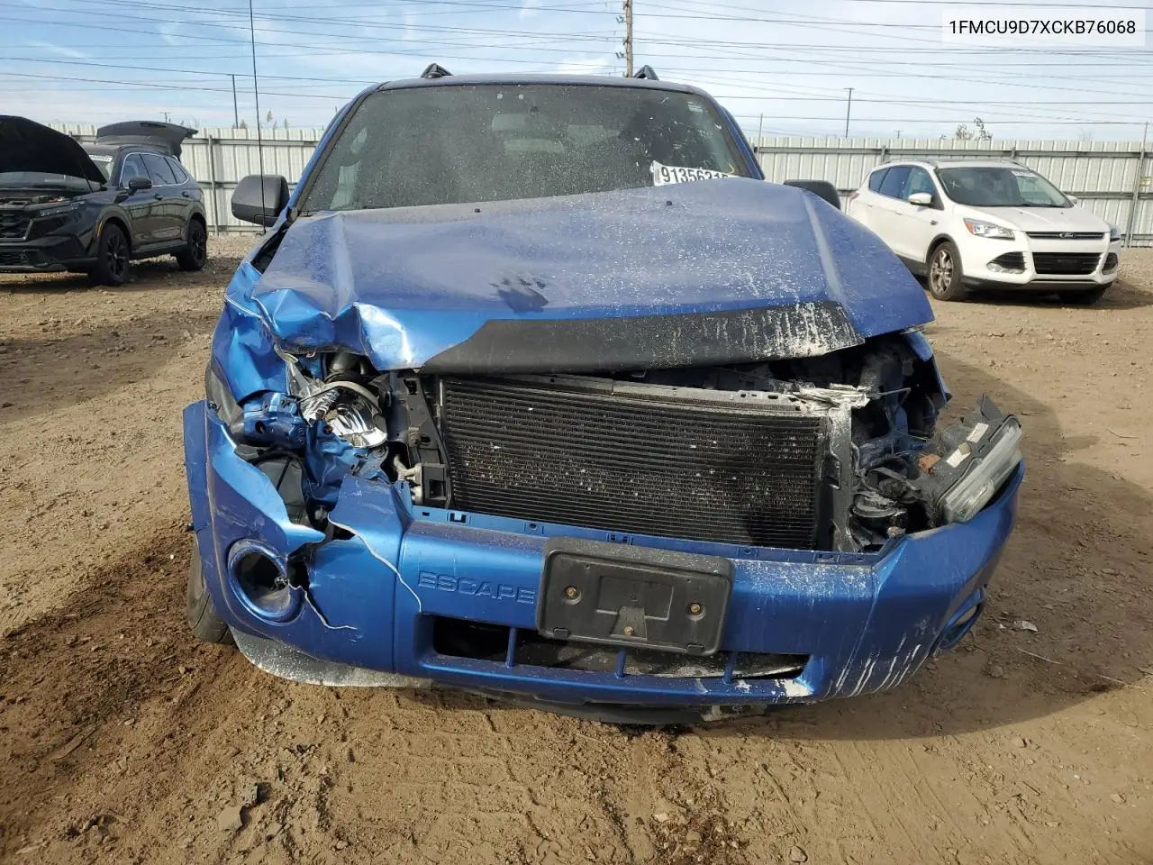 1FMCU9D7XCKB76068 2012 Ford Escape Xlt