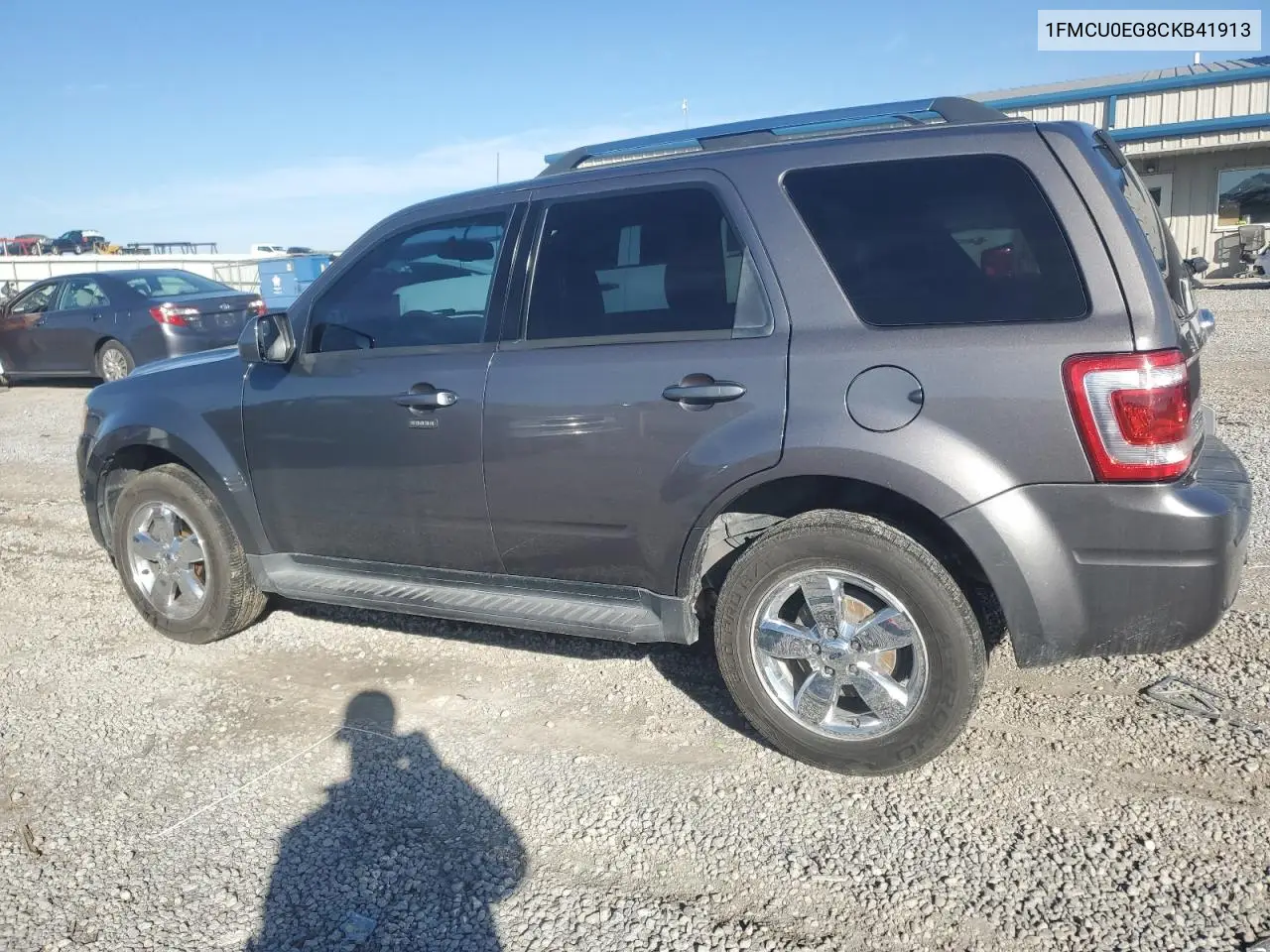 1FMCU0EG8CKB41913 2012 Ford Escape Limited