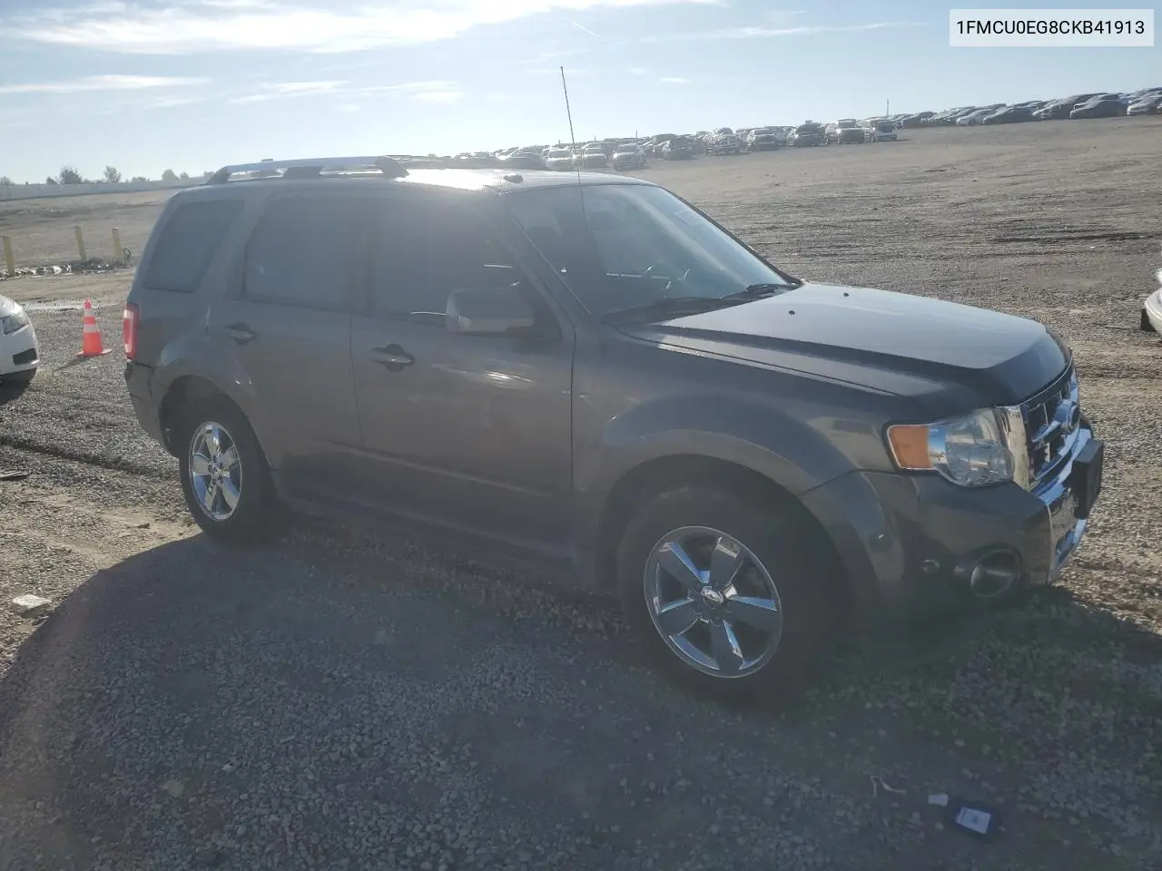 1FMCU0EG8CKB41913 2012 Ford Escape Limited
