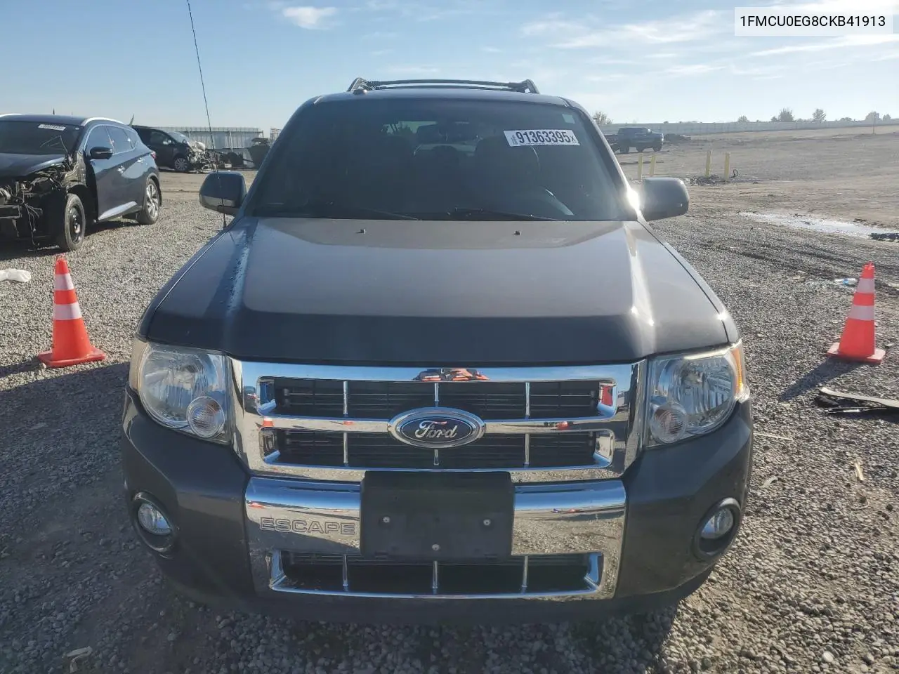 1FMCU0EG8CKB41913 2012 Ford Escape Limited