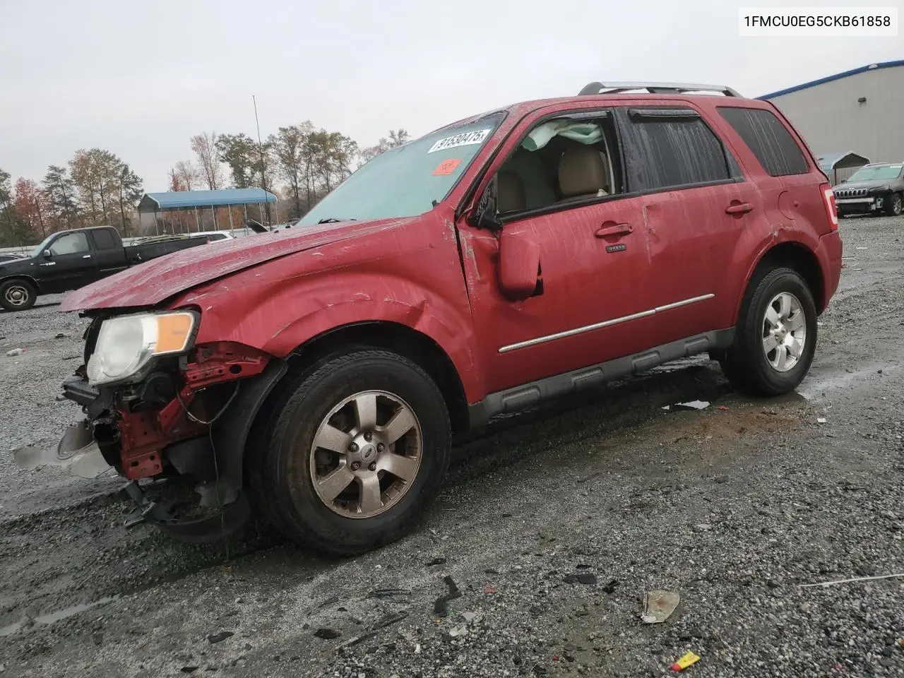 1FMCU0EG5CKB61858 2012 Ford Escape Limited