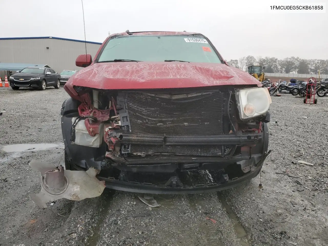 1FMCU0EG5CKB61858 2012 Ford Escape Limited