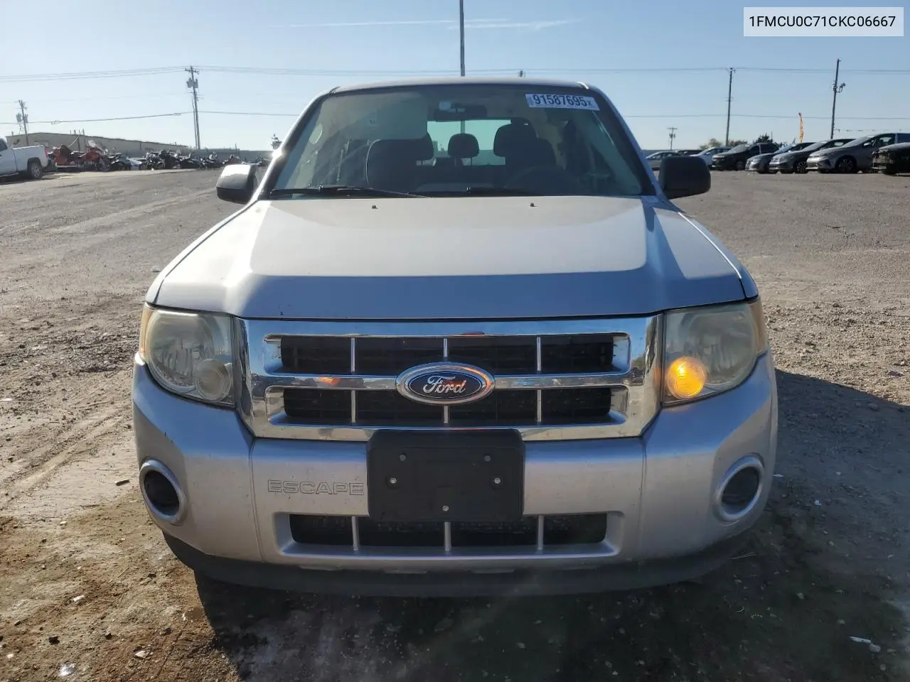 1FMCU0C71CKC06667 2012 Ford Escape Xls