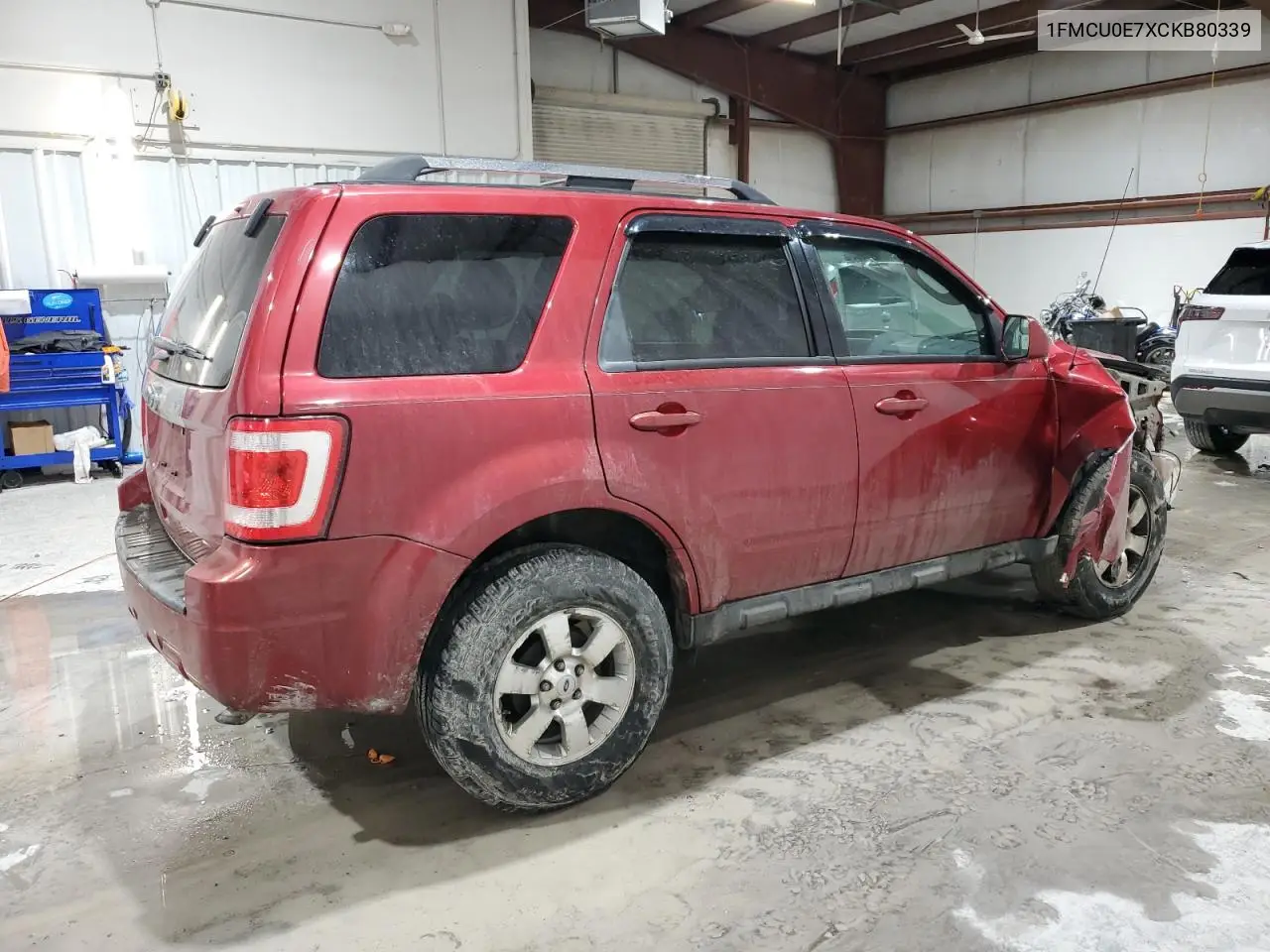 1FMCU0E7XCKB80339 2012 Ford Escape Limited