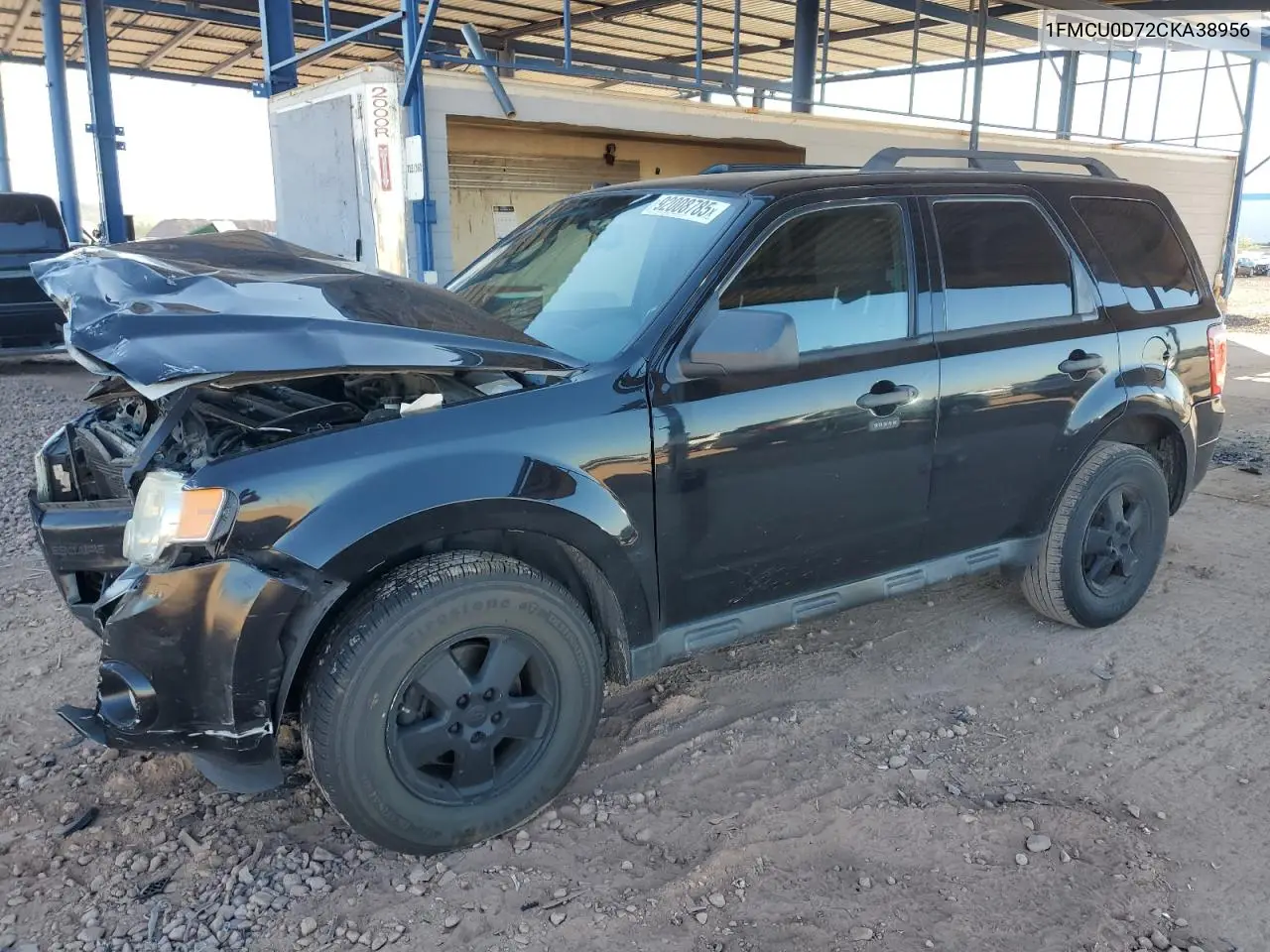 1FMCU0D72CKA38956 2012 Ford Escape Xlt