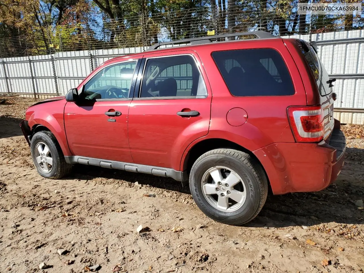 1FMCU0D70CKA63984 2012 Ford Escape Xlt