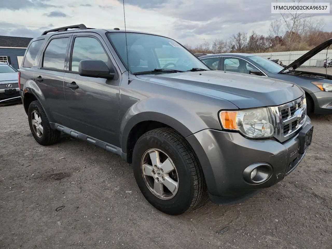 1FMCU9DG2CKA96537 2012 Ford Escape Xlt