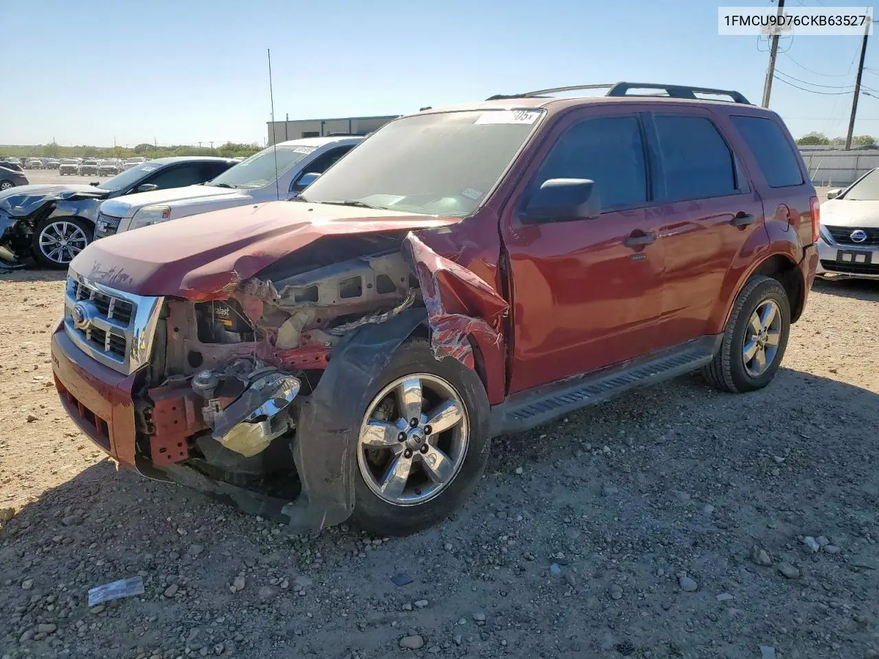 1FMCU9D76CKB63527 2012 Ford Escape Xlt
