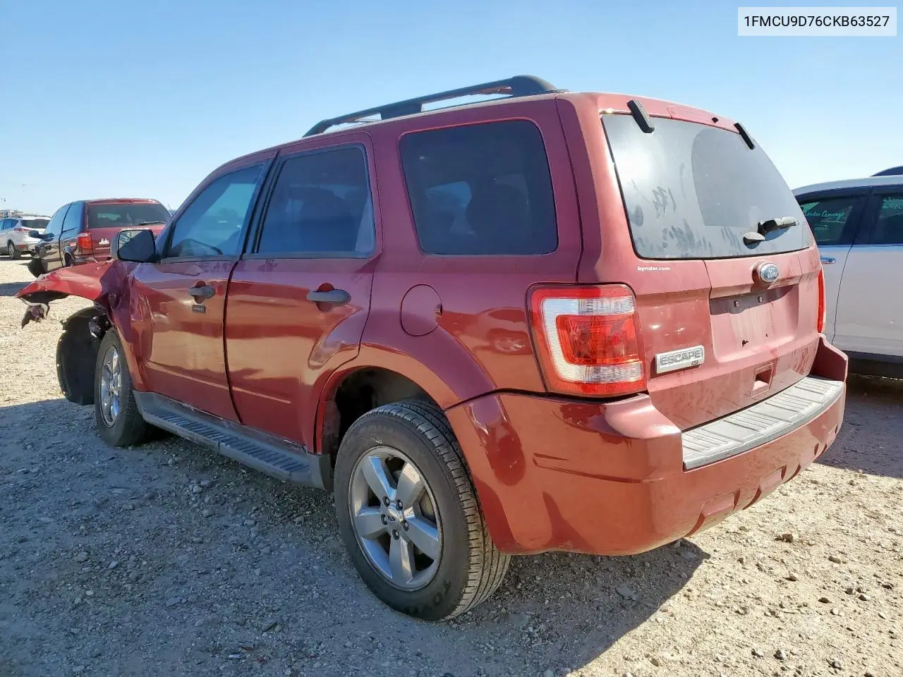 1FMCU9D76CKB63527 2012 Ford Escape Xlt