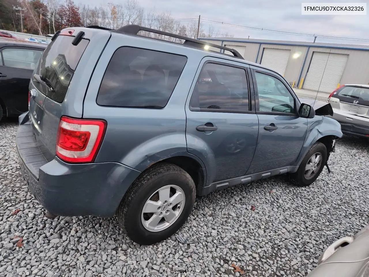 1FMCU9D7XCKA32326 2012 Ford Escape Xlt