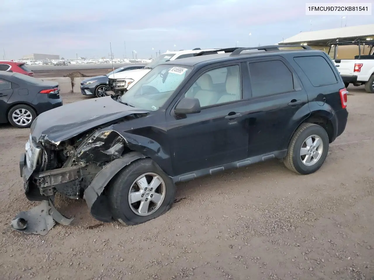 1FMCU9D72CKB81541 2012 Ford Escape Xlt