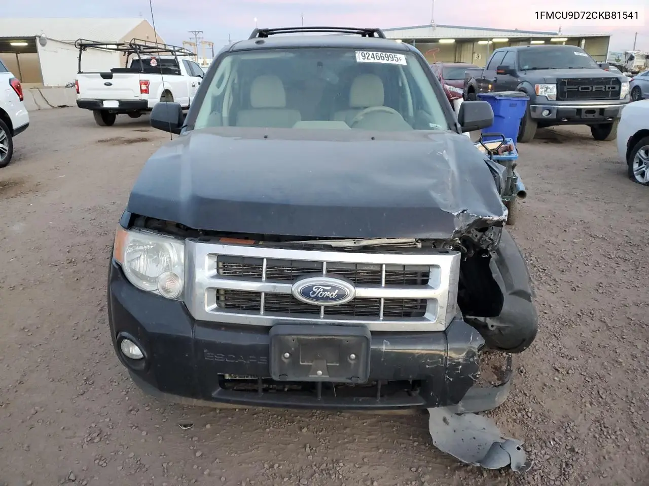 1FMCU9D72CKB81541 2012 Ford Escape Xlt