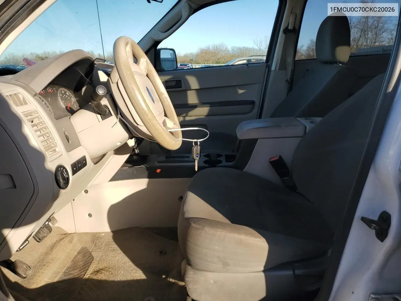 1FMCU0C70CKC20026 2012 Ford Escape Xls