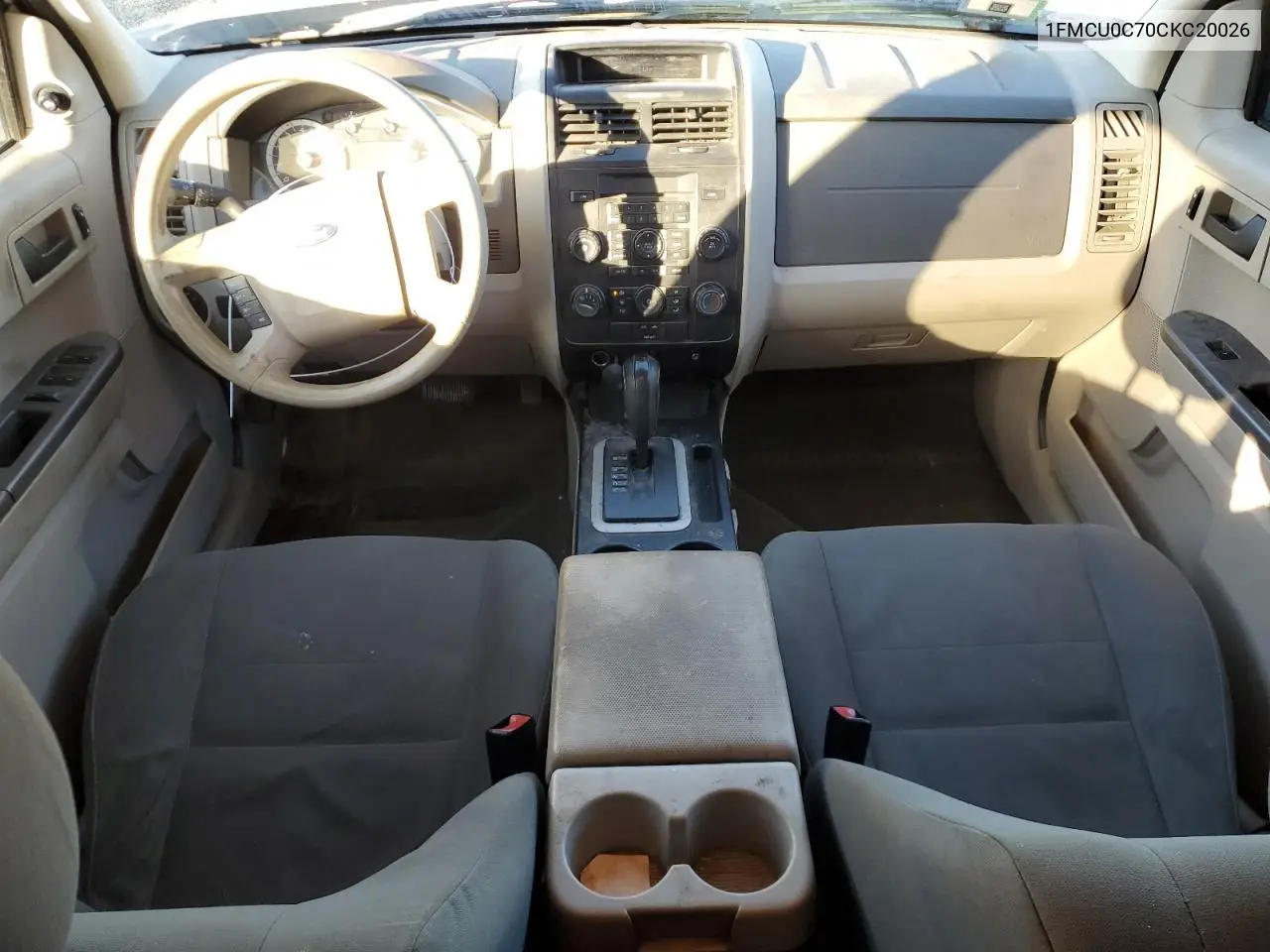 1FMCU0C70CKC20026 2012 Ford Escape Xls