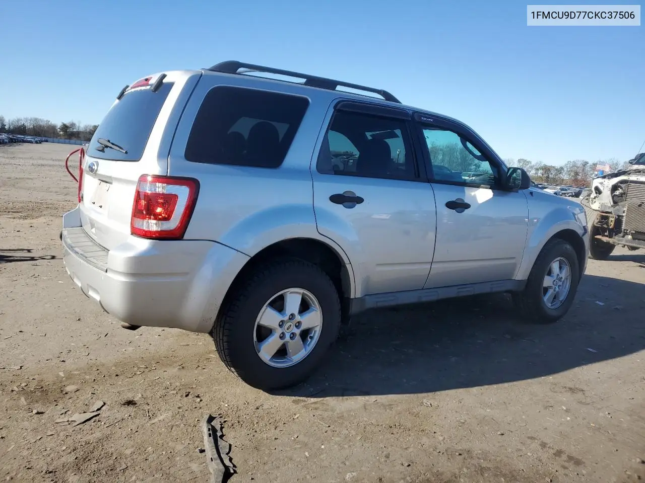1FMCU9D77CKC37506 2012 Ford Escape Xlt