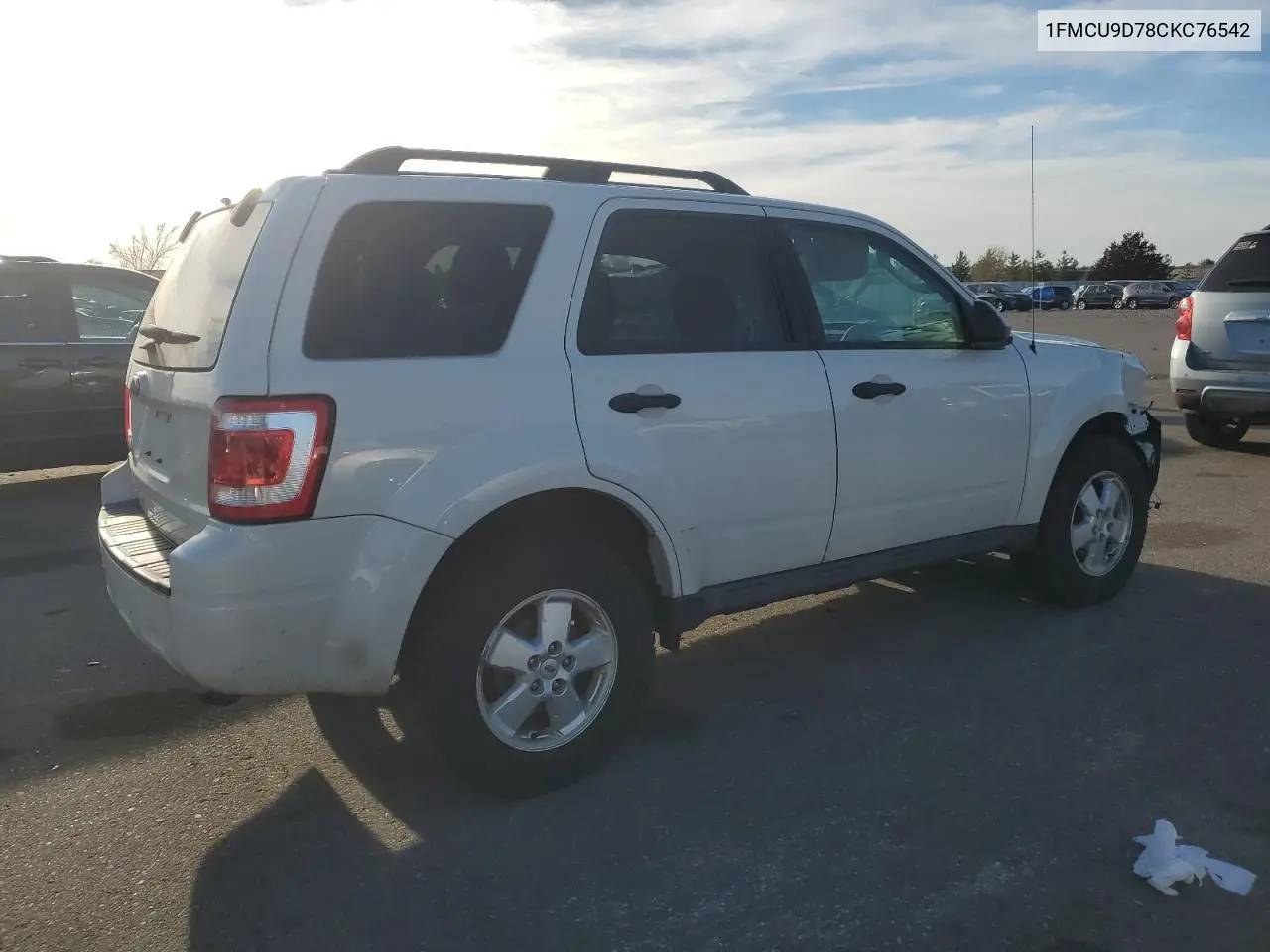 1FMCU9D78CKC76542 2012 Ford Escape Xlt