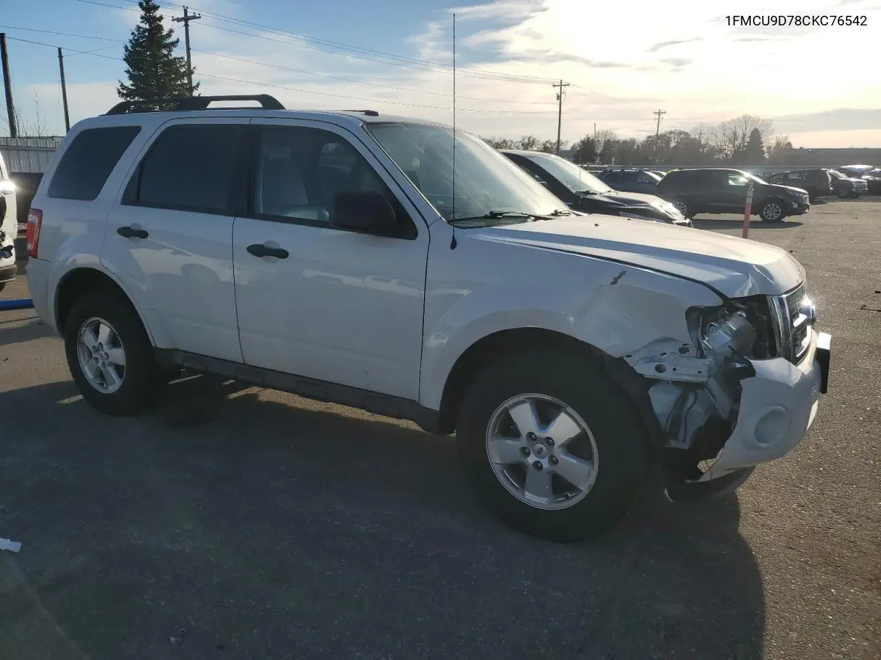 1FMCU9D78CKC76542 2012 Ford Escape Xlt
