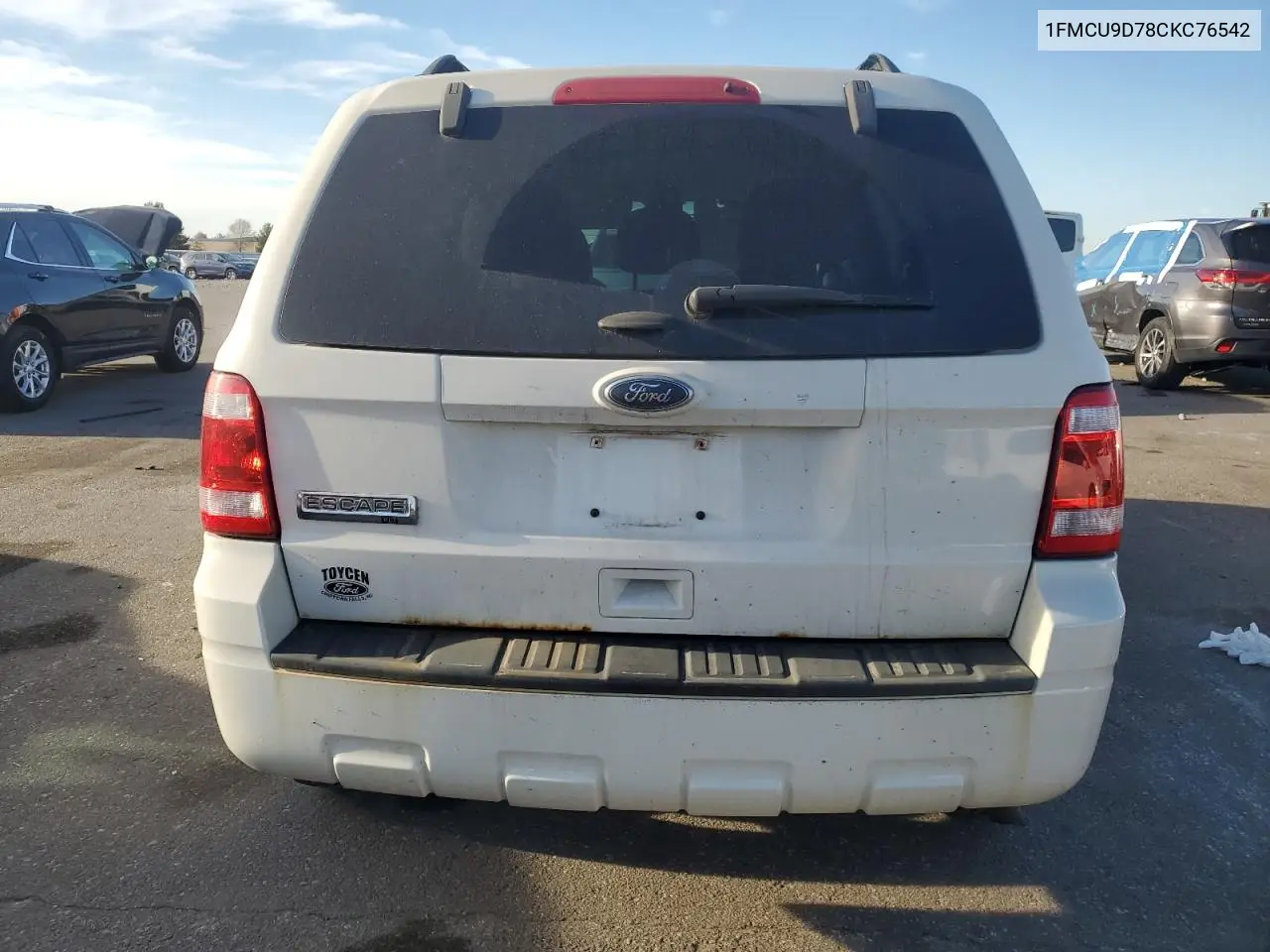 1FMCU9D78CKC76542 2012 Ford Escape Xlt