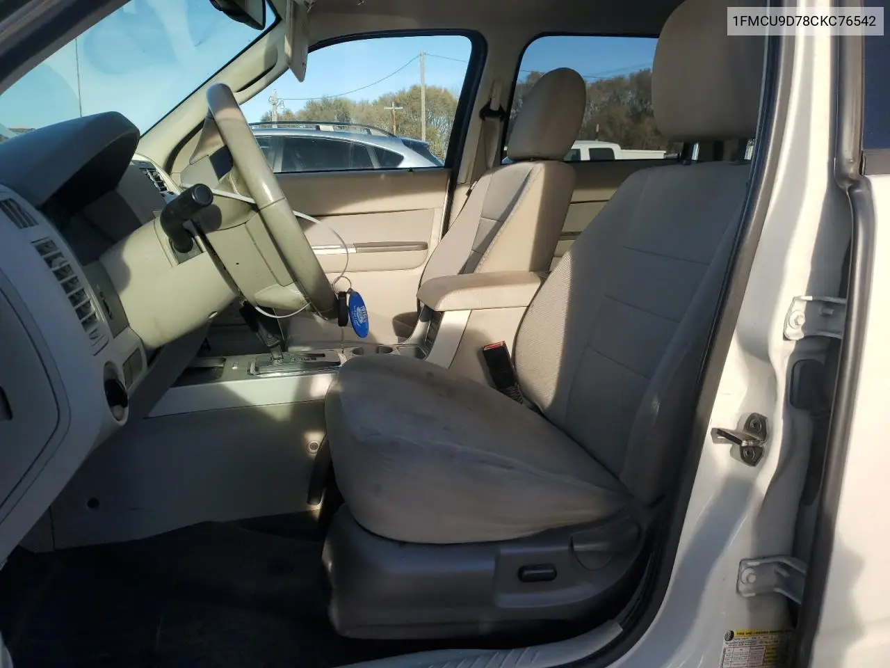 1FMCU9D78CKC76542 2012 Ford Escape Xlt