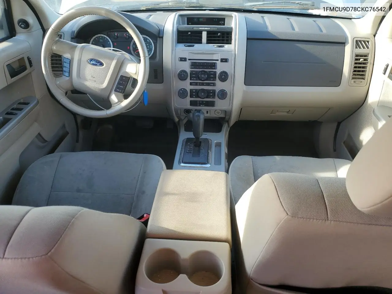 1FMCU9D78CKC76542 2012 Ford Escape Xlt