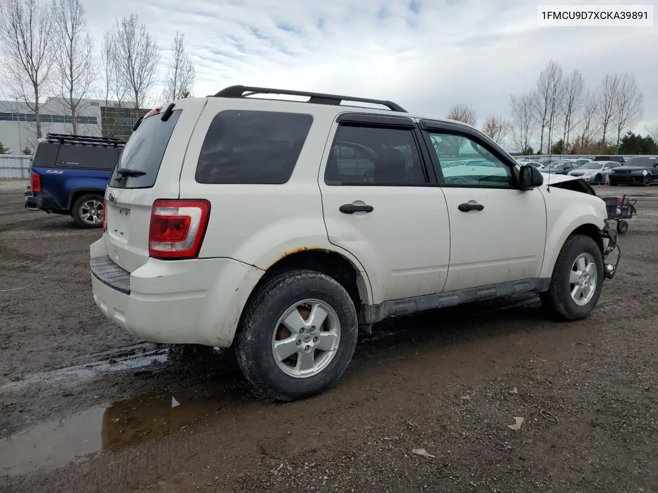 1FMCU9D7XCKA39891 2012 Ford Escape Xlt
