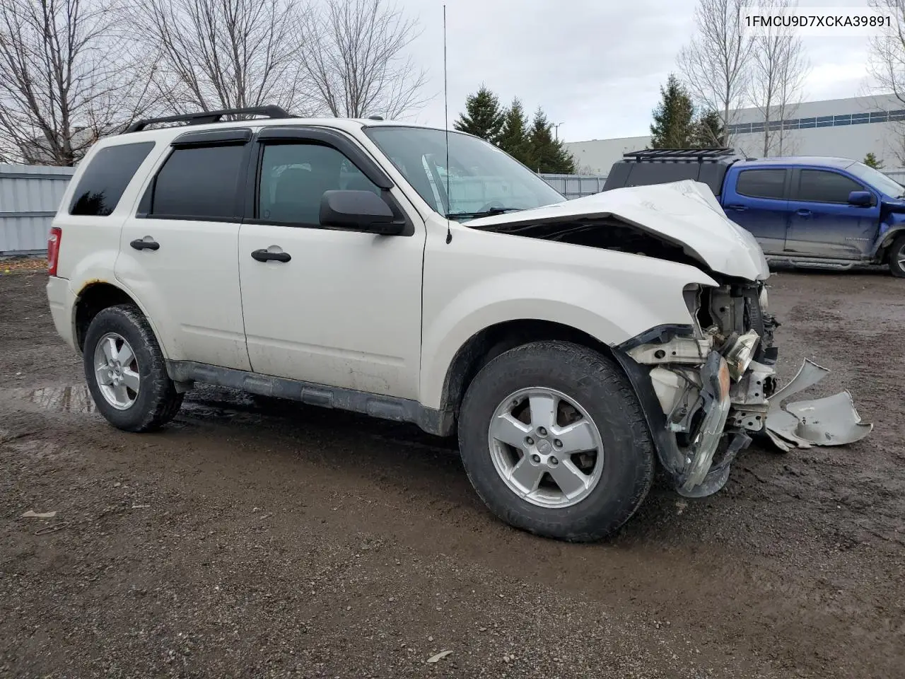 1FMCU9D7XCKA39891 2012 Ford Escape Xlt