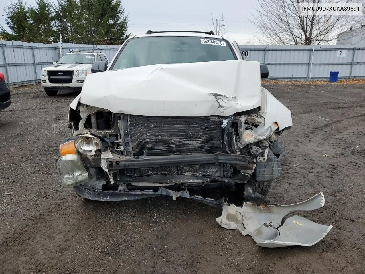 1FMCU9D7XCKA39891 2012 Ford Escape Xlt