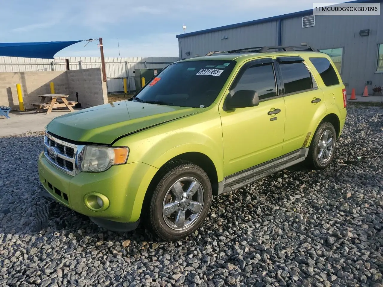 1FMCU0DG9CKB87896 2012 Ford Escape Xlt