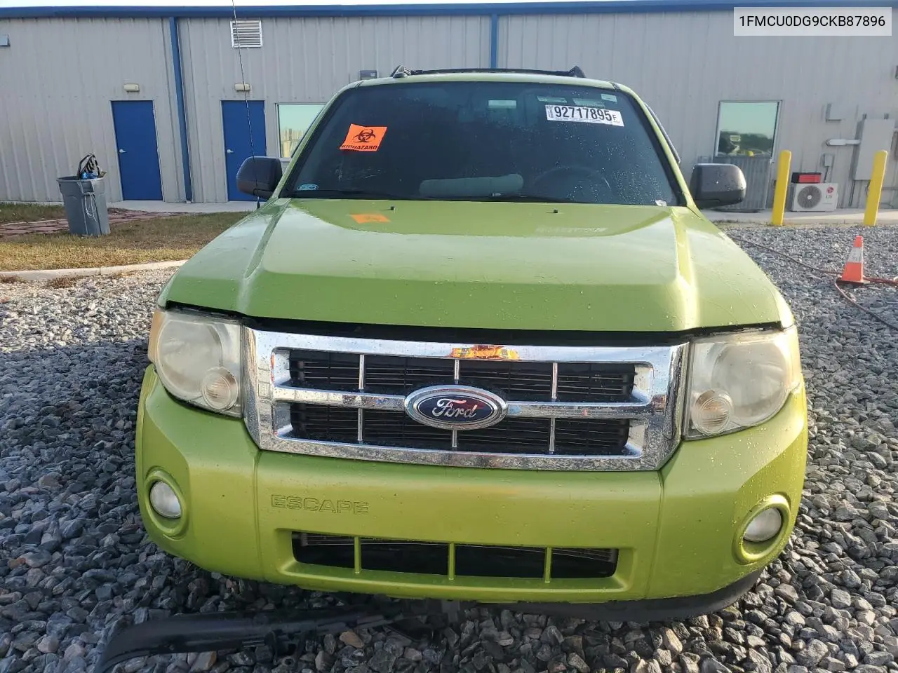 1FMCU0DG9CKB87896 2012 Ford Escape Xlt