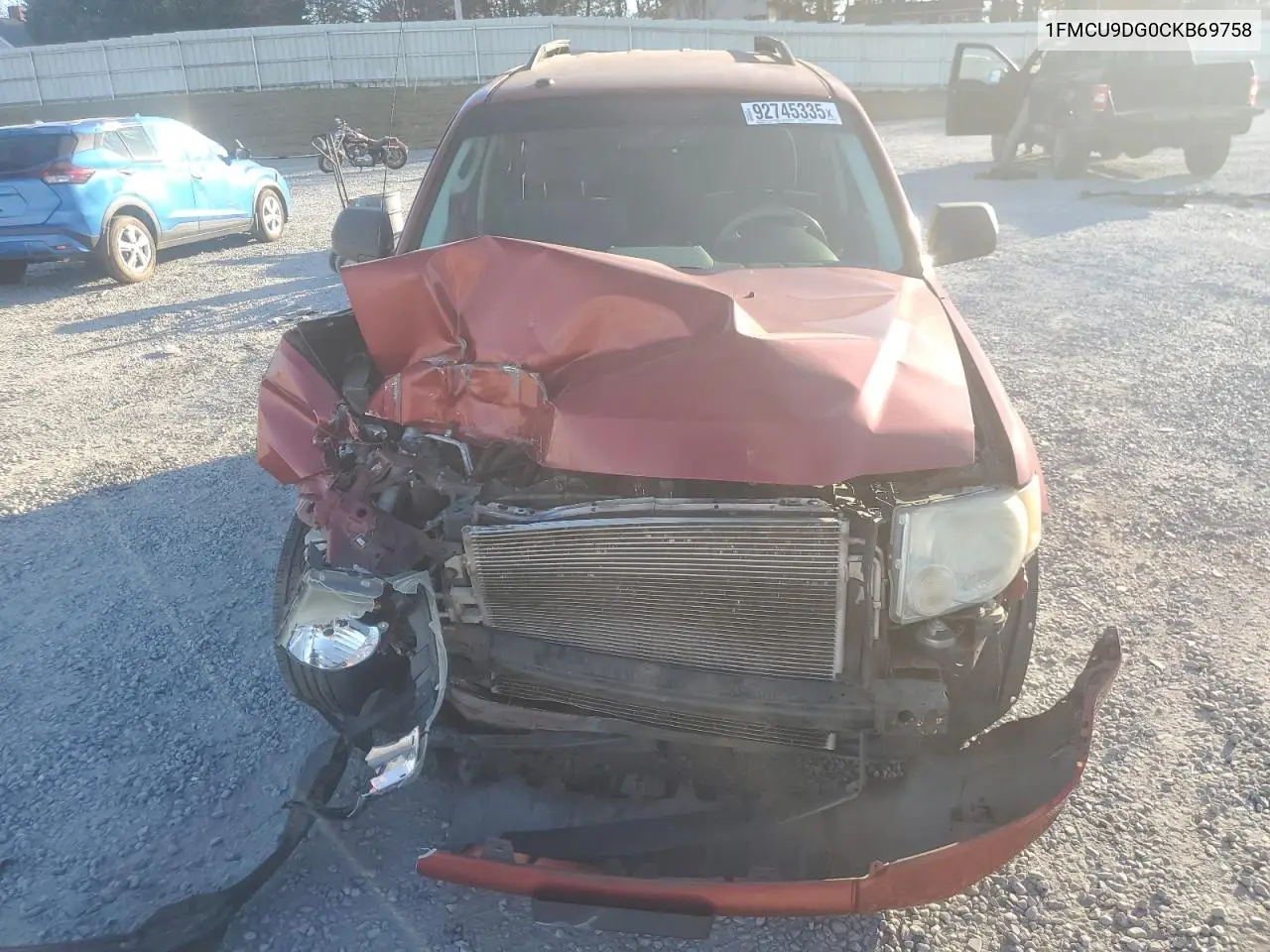 1FMCU9DG0CKB69758 2012 Ford Escape Xlt