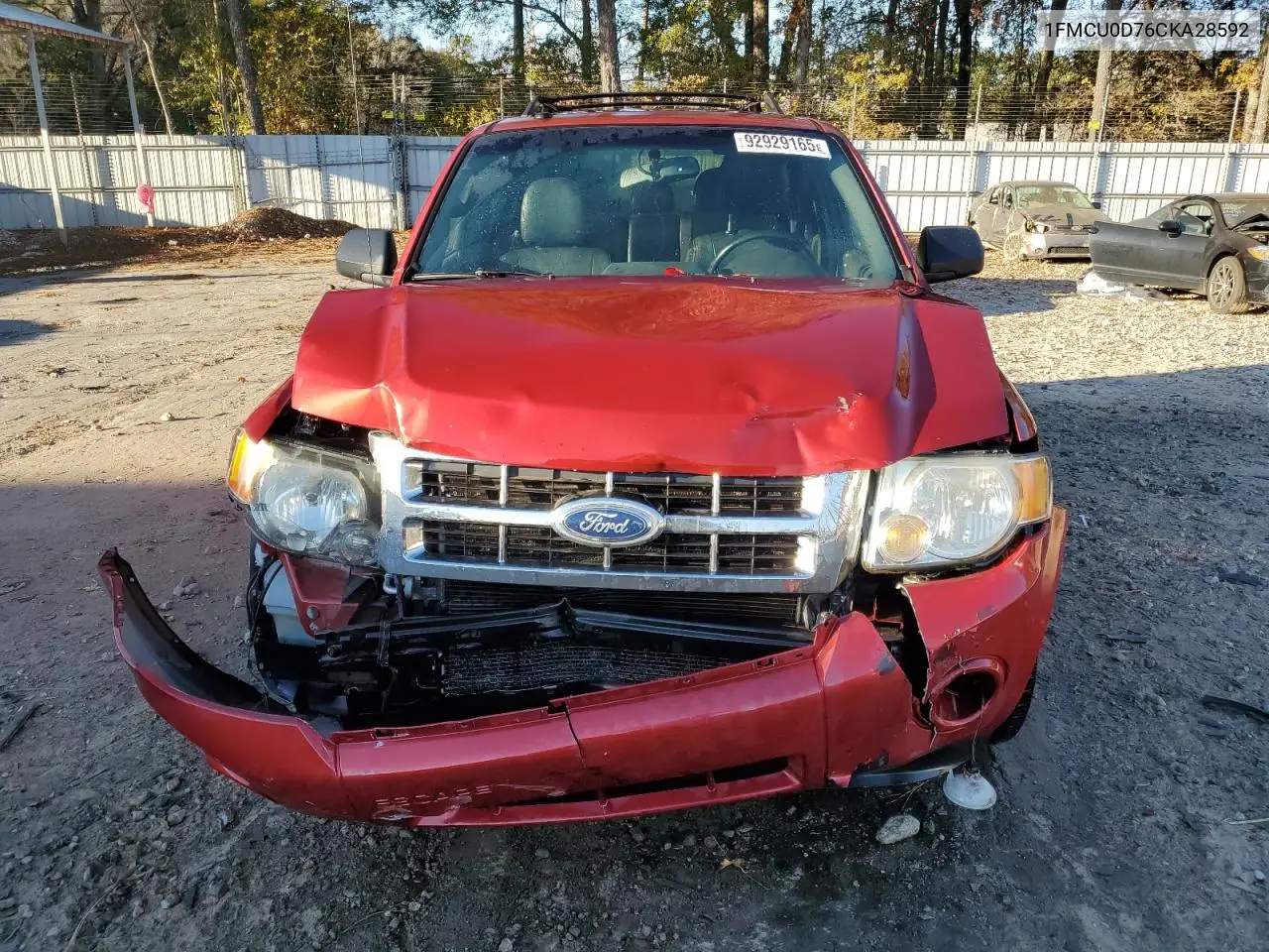 1FMCU0D76CKA28592 2012 Ford Escape Xlt