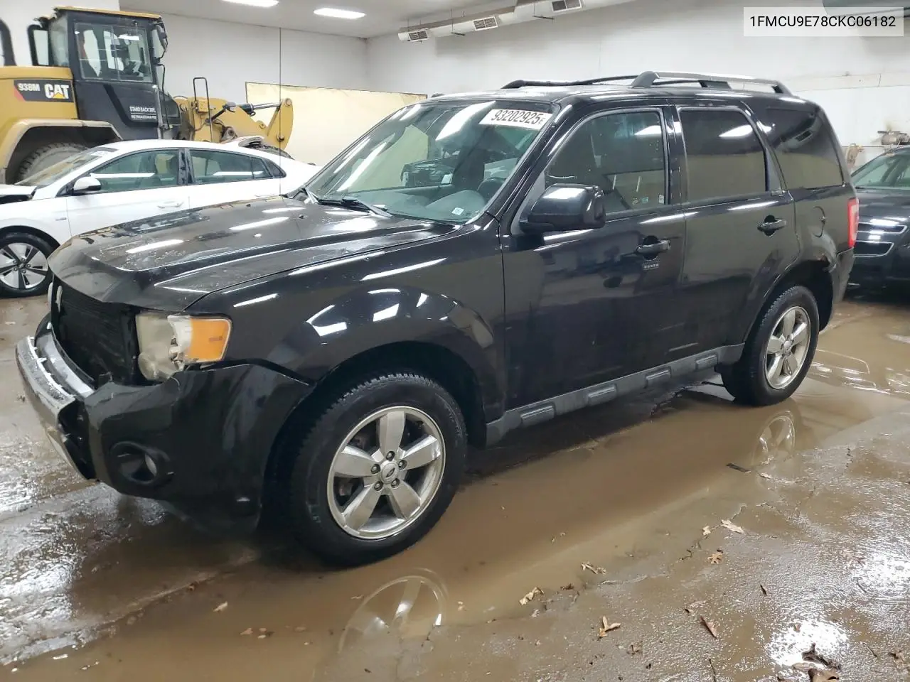 1FMCU9E78CKC06182 2012 Ford Escape Limited