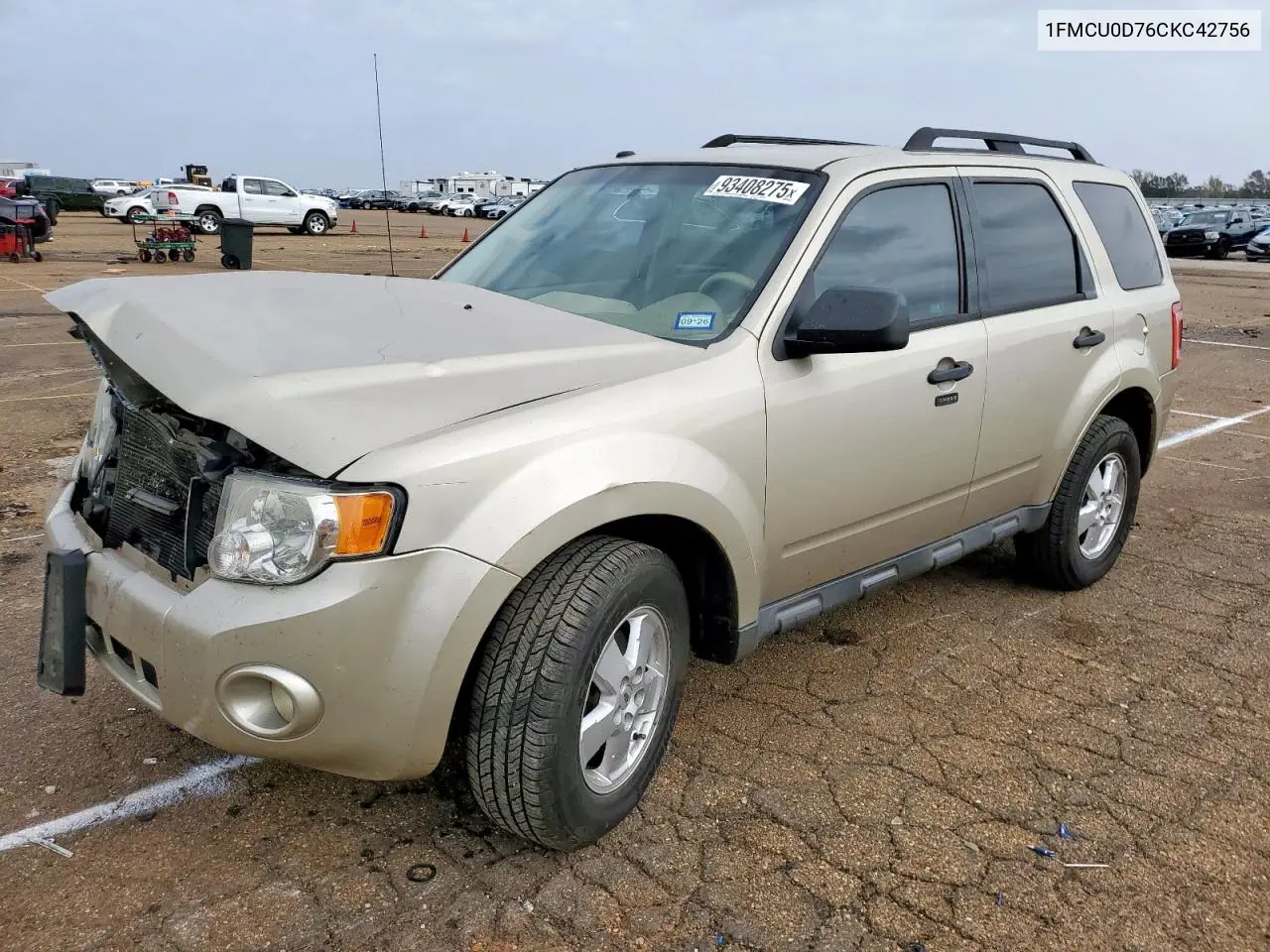 1FMCU0D76CKC42756 2012 Ford Escape Xlt