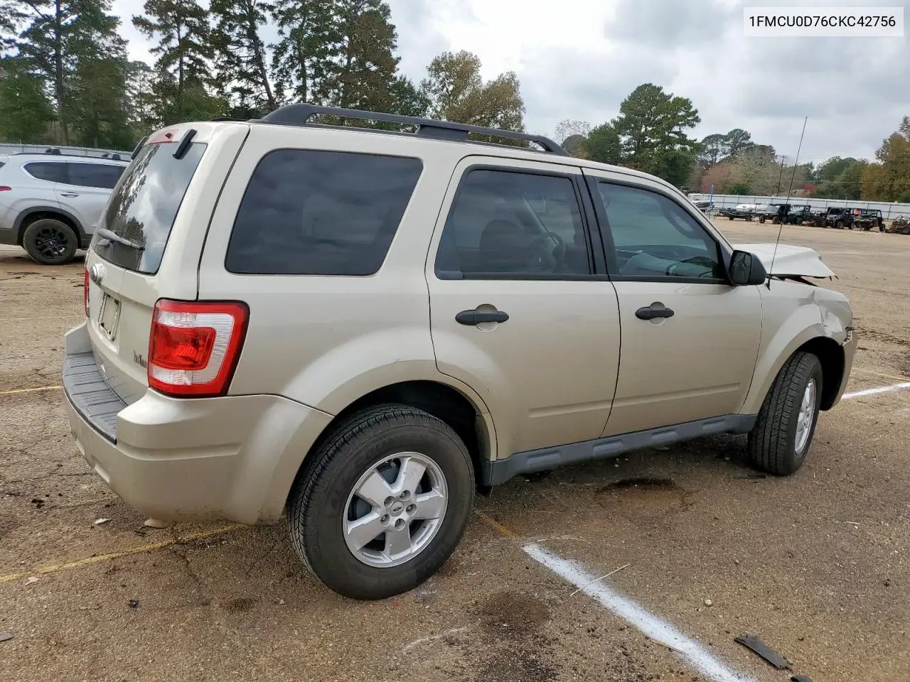 1FMCU0D76CKC42756 2012 Ford Escape Xlt
